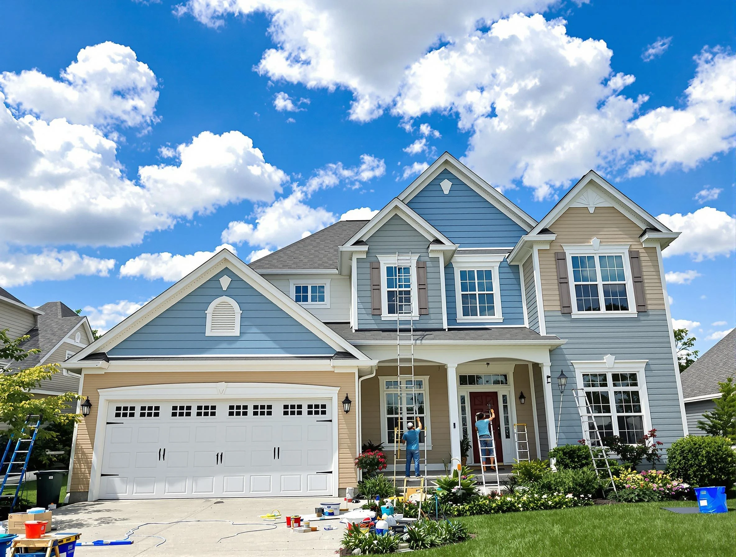 Professional house painting by University Heights House Painters experts in University Heights, OH